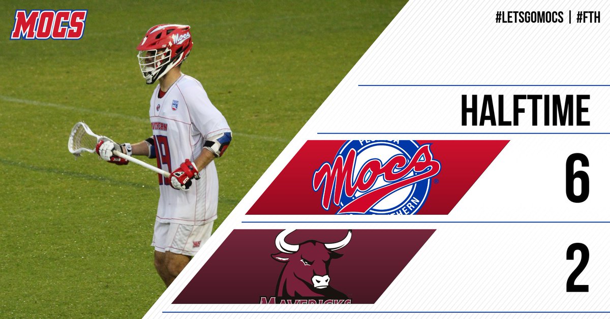 FSC_Mocs's tweet photo. #FSCMLAX: The Mocs and Mavericks each double their goal total in the second quarter. @FSC_MLAX takes a 6-2 lead into the half. Watch the second half live at https://t.co/hXfQMa4r95 #LetsGoMocs #FTH https://t.co/lETzWjWSx6