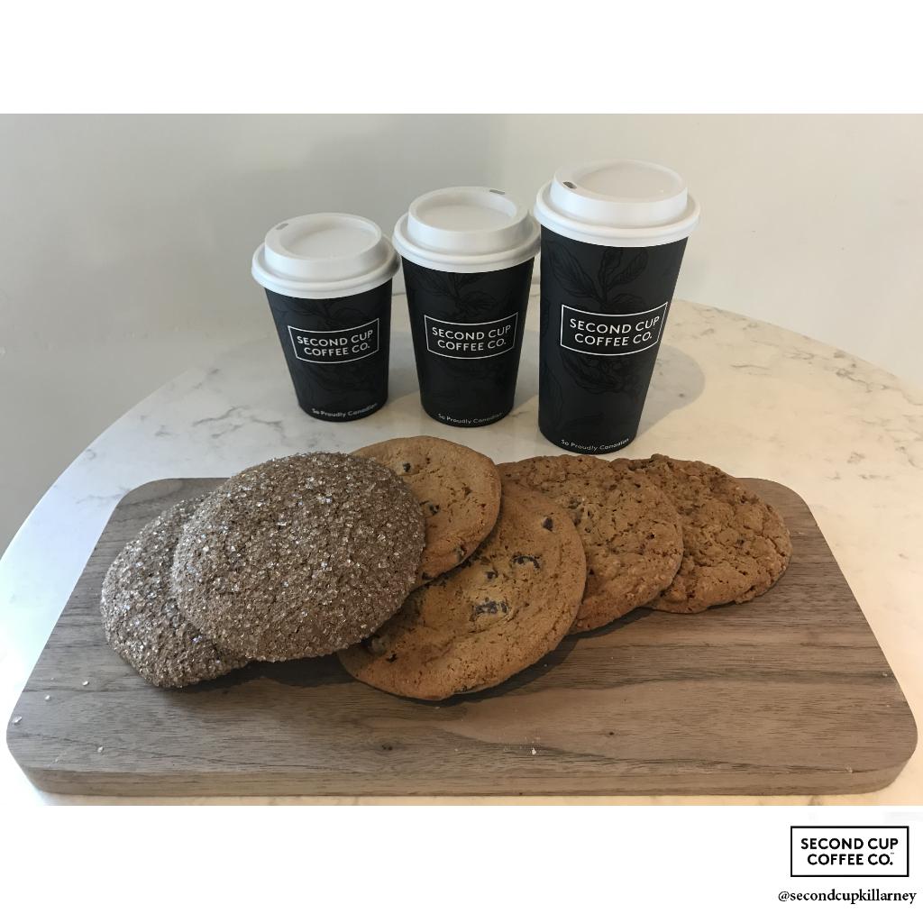 SCKillarney's tweet photo. Have you tried our Breakfast cookies? You can pair it with your favorite latte or brewed coffee. Come to Second Cup Killarney!!
.
.
.
#SecondCupKillarney ⠀
#SecondCupCleanLabel⠀
#SecondToNone ⠀
#DriveThru⠀
#coffeeshop
#MyKillarney ⠀
#specialtycoffee https://t.co/4jtbzabKQk
