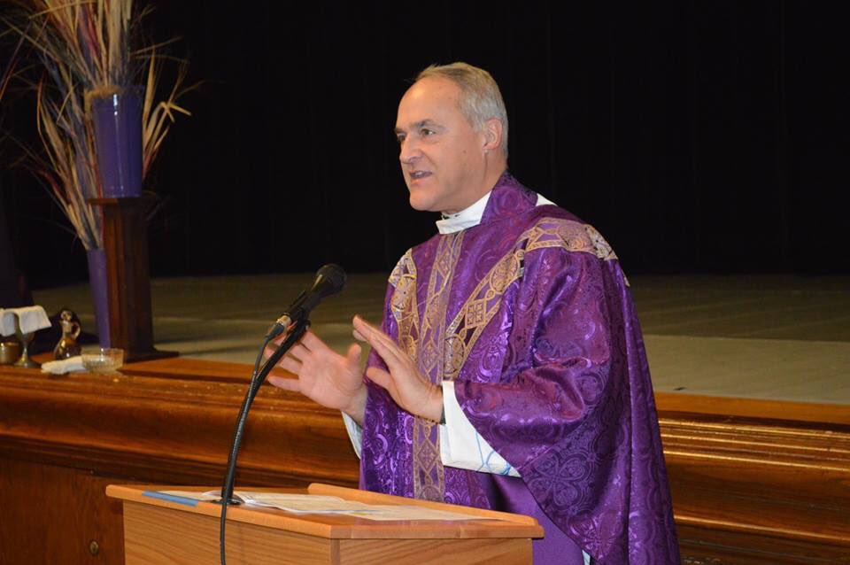 CPRamblers's tweet photo. The Villa community came together on Sunday, Mar. 24th, for the 7th annual Father-Daughter Brunch at Villa. The morning started out with Mass presided over by President Fr. Scott Jabo &amp; Fr. Mike DeMartinis.  During Mass, a beautiful and moving father-daughter blessing took place. https://t.co/DtBvBtsFWb