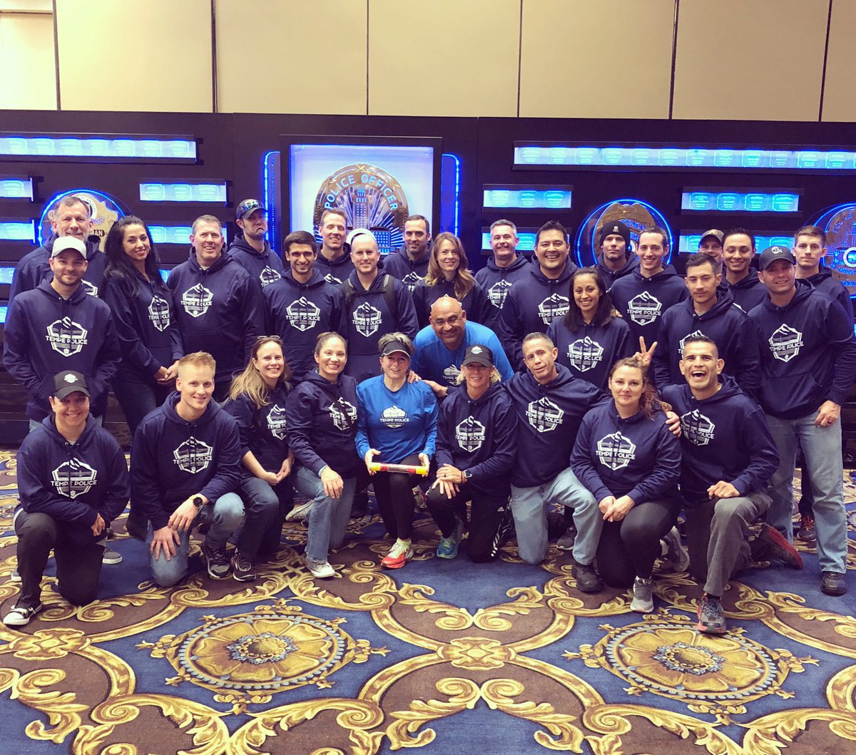 TempePDB2V's tweet photo. Thank you to everyone for all of your support! We are SO proud of our amazing team, and are thankful that we were able to represent @tempepolice at this year’s Baker to Vegas race. Congratulations to all the teams for your hard work! #tempepdb2v #b2v2019 https://t.co/dpXTFAYeYO