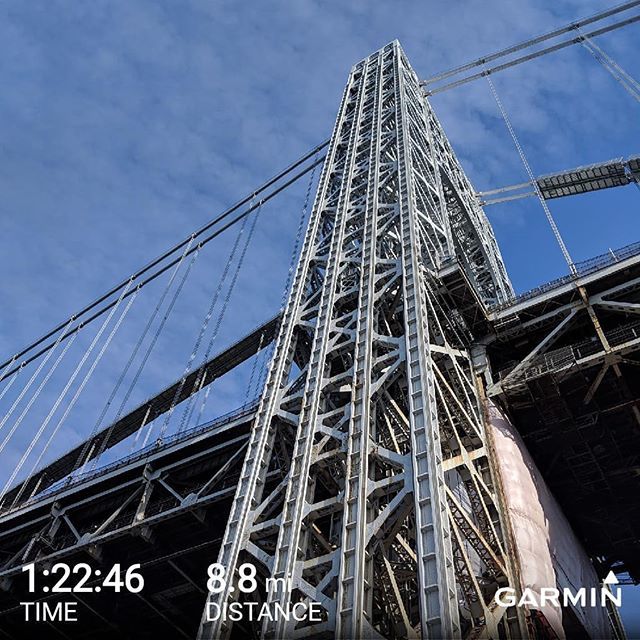 KristenByers's tweet photo. Photo from this morning's long run. Wanted to go a little farther, but unfortunately needed to shower and catch my bus home to DC! Spring break is almost over. #washingtonheights #harlem #runninginnyc #nycrunning #girlswhorun #nuunlife #hshive #rocknsquad https://t.co/BF2vcCqIrr https://t.co/wC9AHJrPPY