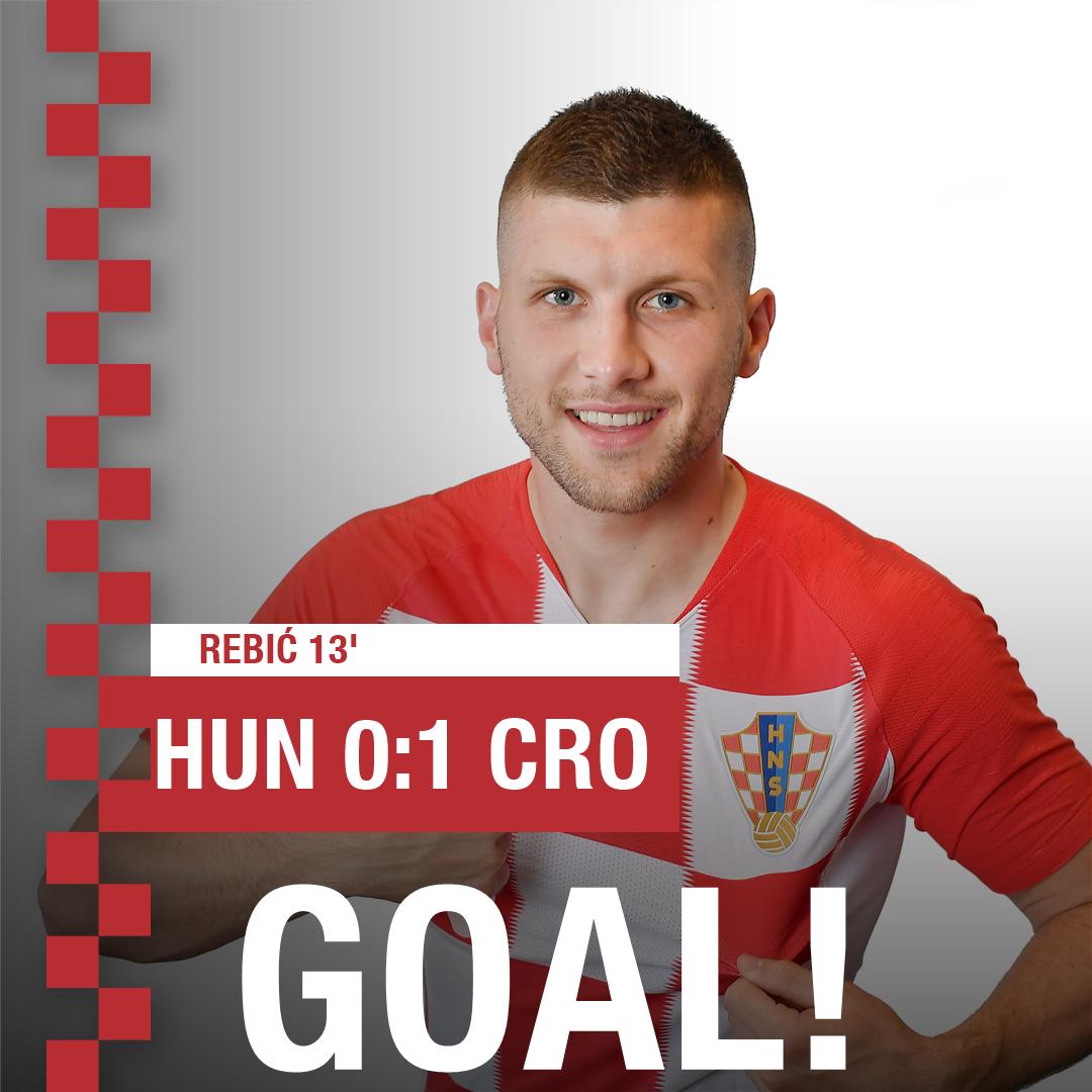 HNS_CFF's tweet photo. 🇭🇺🇭🇷
⚽️ #Croatia takes the lead! @lukamodric10 passes it into the box, Kramarić with a touch, and Rebić finds the net!

#BeProud #EURO2020 #HUNCRO #Vatreni🔥 https://t.co/0jqjnf3Rdk