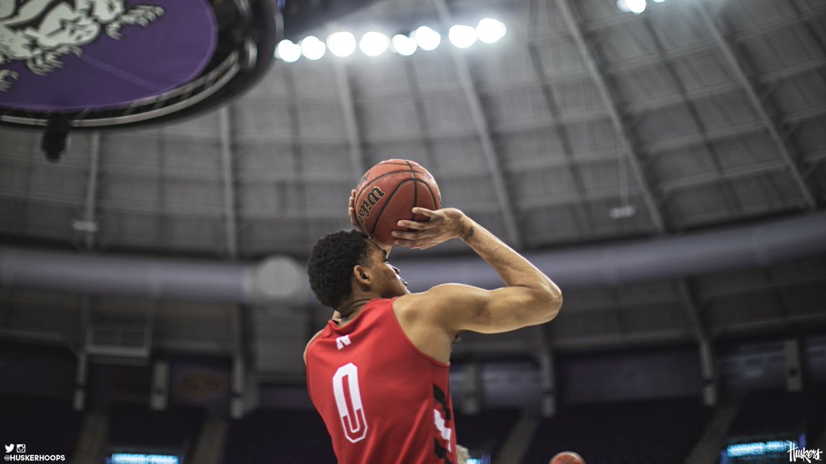 HuskerMBB's tweet photo. shootaround scene at Schollmaier.
#GBR https://t.co/SVWLqYQkO3