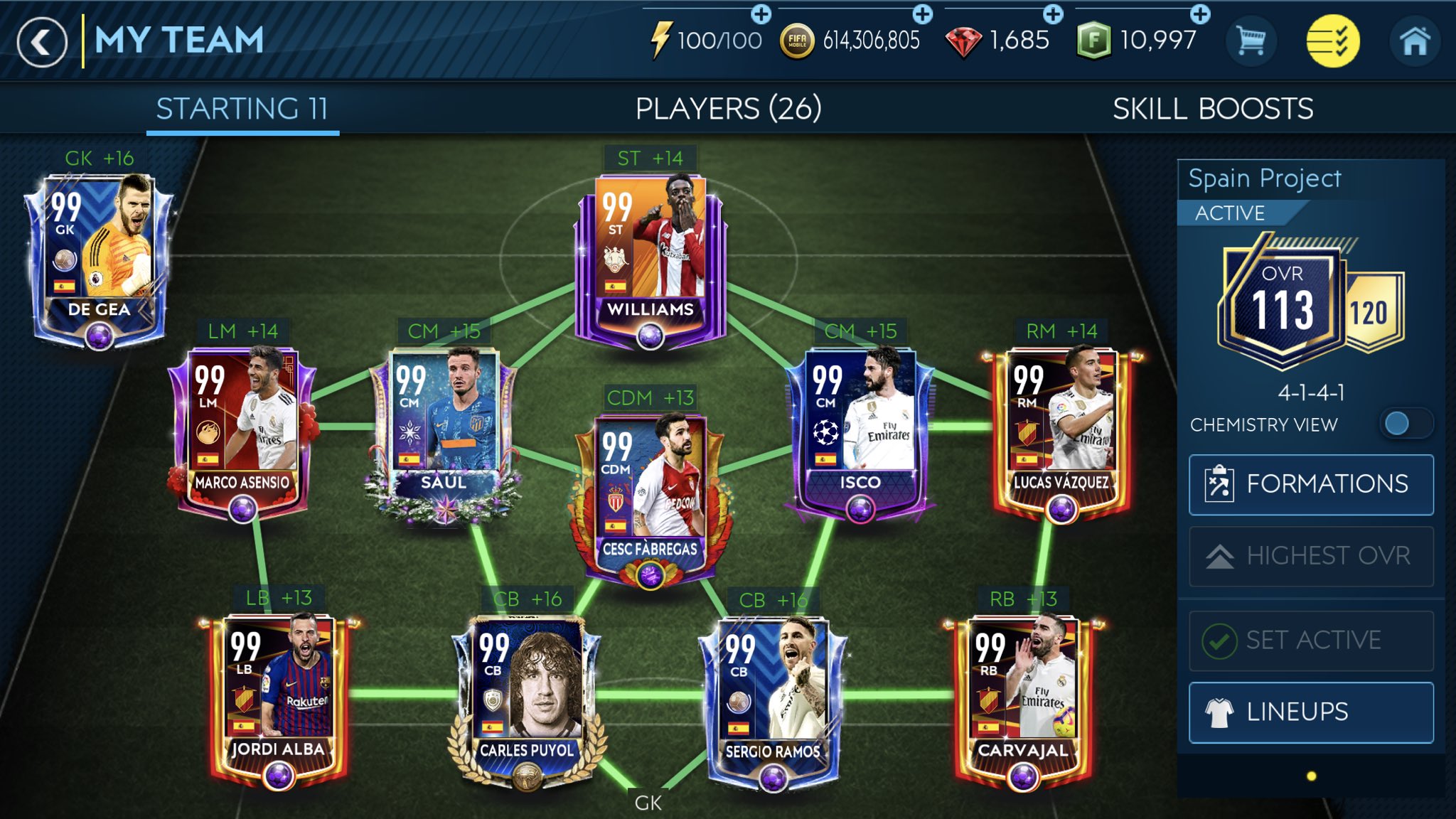 John Fernandez Week 14 Of Fifamobile Fifa19 Squadshowoffsunday Squad Is Perfect After Adding Ultimate Toty De Gea 109 Ovr T Co Omnsdvbwnh Twitter