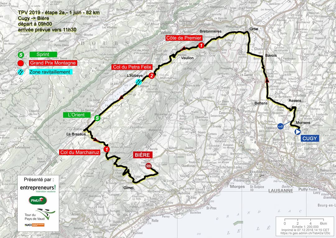 tourpaysvaud's tweet photo. 🚩Parcours TPV 2019 🚩
.
.
🚴🏻 #enroutepourletpv2019 stage 2b - individual time trial ⏱- 1 June - Bière  

#tpv #ucinationcup #cyclingroadrace #cyclisme #juniors #U19 @pmu #federationvaudoisedesentrepreneurs https://t.co/TPqgtwFz0U https://t.co/CWOSFQ8Uts
