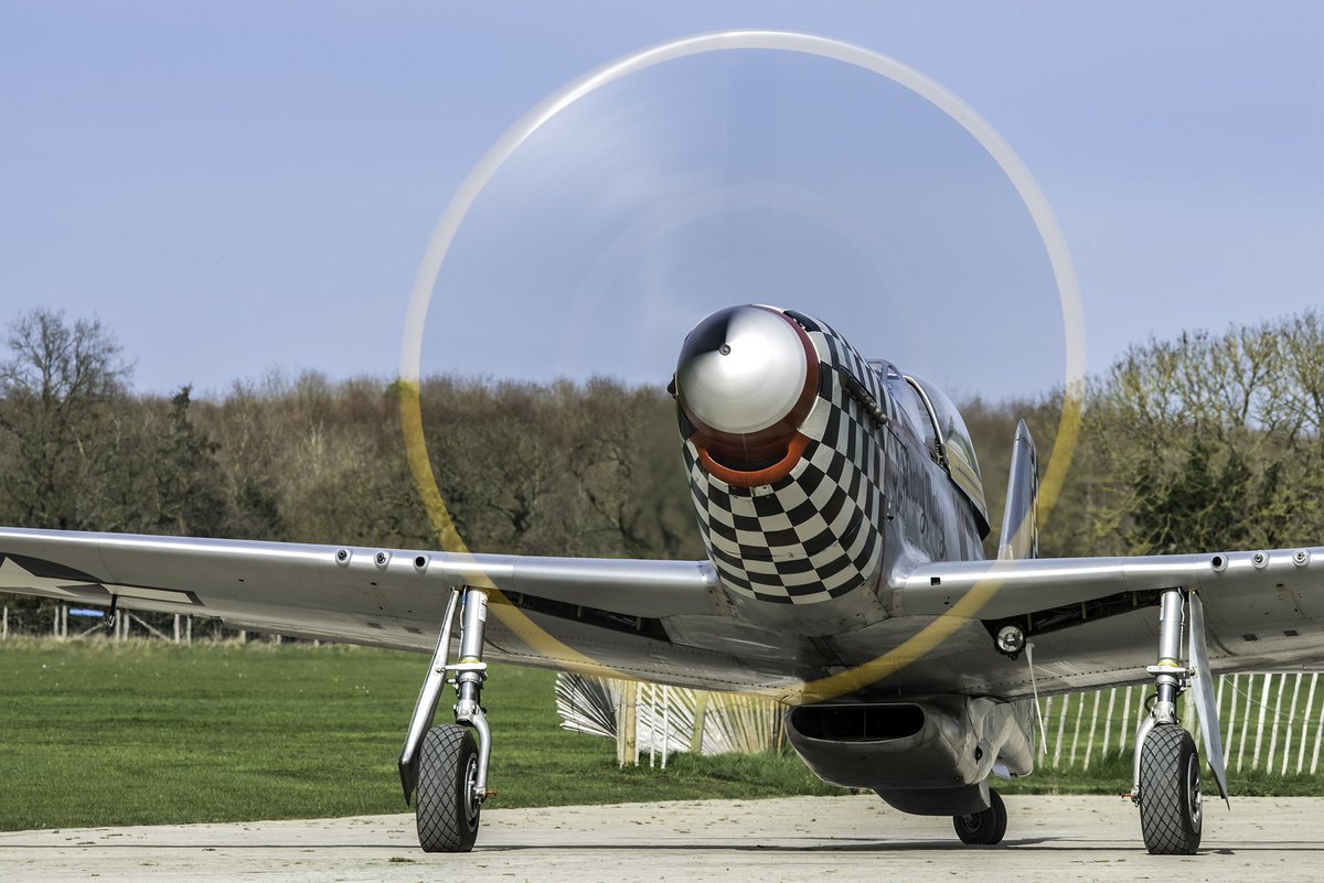 AircraftPhotoz1's tweet photo. Mustang Contrary Mary running up https://t.co/WP4jYVF9VY