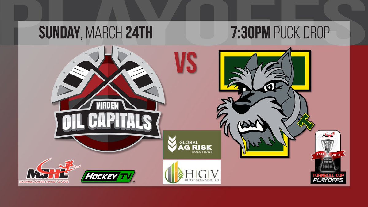OilCapsHockey's tweet photo. 🚨IT'S GAME DAY FANS🚨
The Oil Capitals defend home ice against the @PortageTerriers tonight at the #TOGP ! Puck drop is 7:30pm! With game day host @AgRiskSolutions and Hebert Grain Ventures!
Live on @MyHockeyTV with Dave Challner!
#WhyNotUsWhyNotNow https://t.co/k1TfNrcwI0