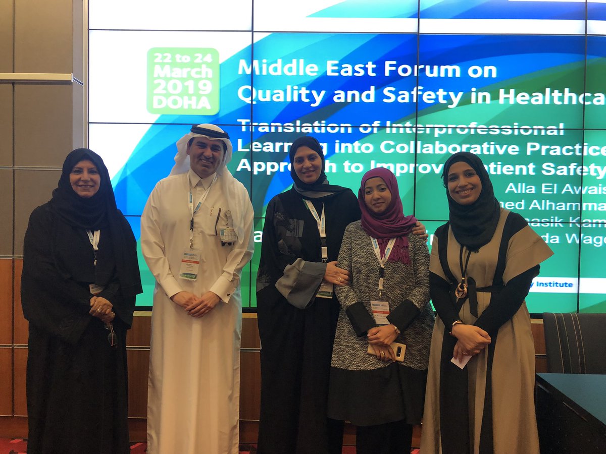AllaIPE's tweet photo. Over 3000 healthcare professionals participating in this great and well organized conference. Very well done to organizers. It was a privilege to present with Sidra Medicine team. A unique collaboration between education and practice ☺️#MEforum2019 #HamadQuality https://t.co/OTjScChIVN