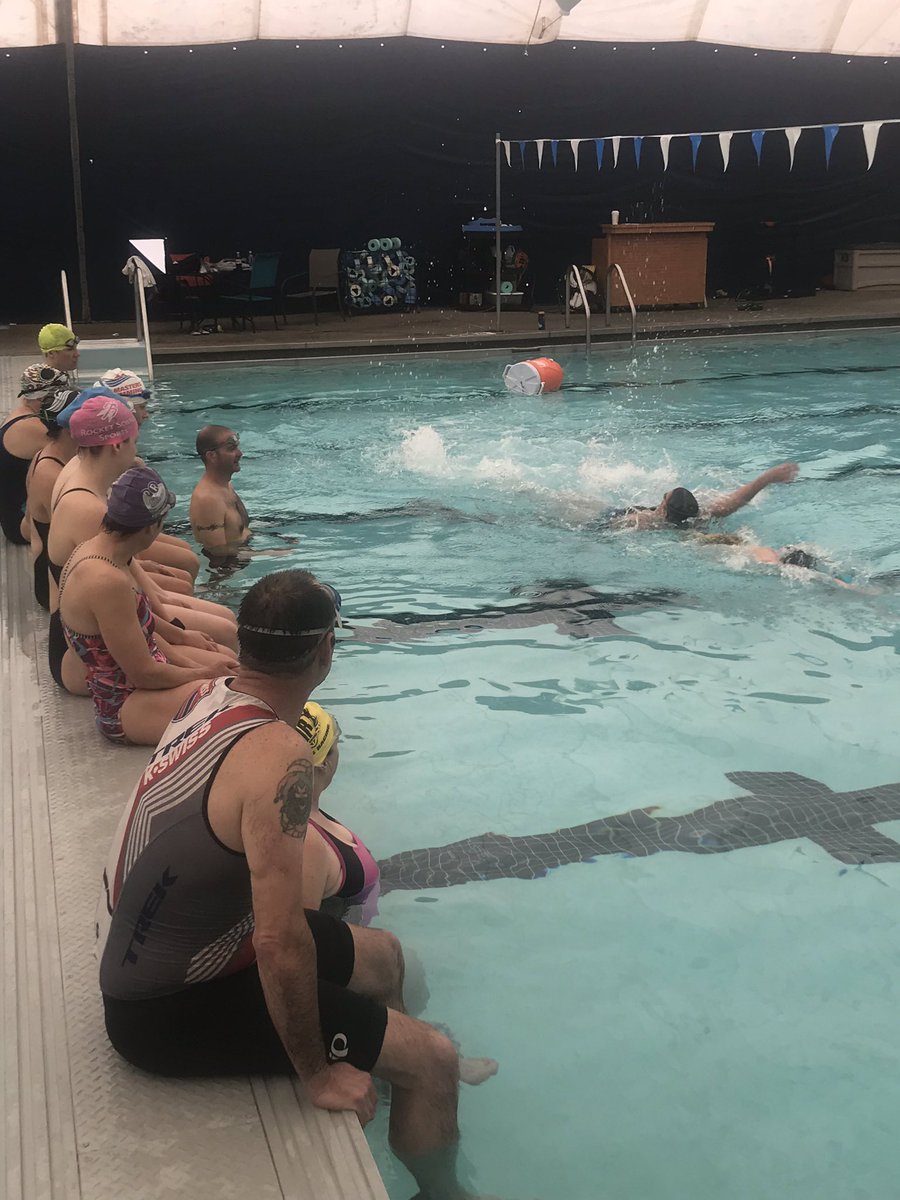 YMCANuber's tweet photo. First Annual Open Water Clinic here at the Nuber YMCA in East Memphis! Over 50 years experience combined here teaching new triathletes and open water swimmers! Don’t forget, sign up for @memphisinmay #Triathlon May 18&amp;19! #SundayFunday https://t.co/VlFy2BLOee