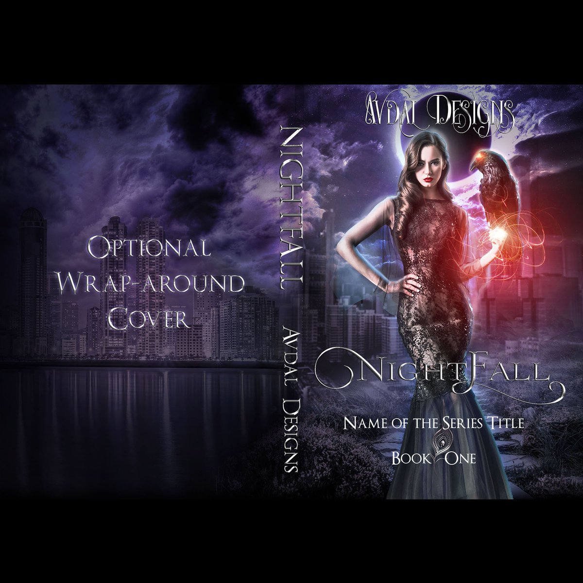 avdaldesigns's tweet photo. NightFall wraparound ebook cover
Like it? Check out my premade covers and custom design services at https://t.co/rcQsXbNHqb

#coverdesigner #coverdesigns #bookcoverdesign #digitalart #premadecovers # #urbanfantasy #paranormalromance #paranormalromancenovels #coverar #reverseharem https://t.co/vCNyWogAq4