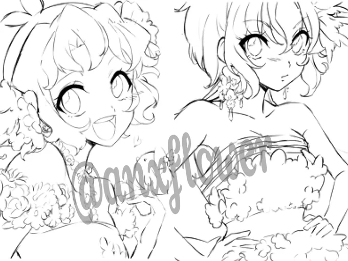 下書き!!
実はお姉さんsも描いてた
珍しかろ～(❁'ω`❁) 
