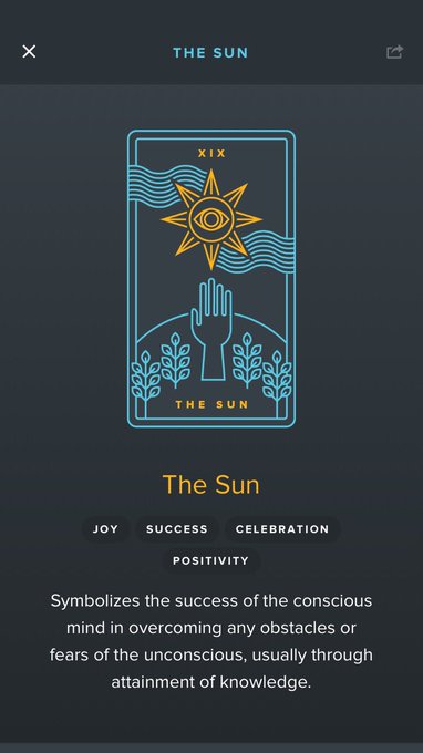 Yo I quit my horrendous job yesterday and pulled this virtual tarot card so I&rsquo;m feeling p good about