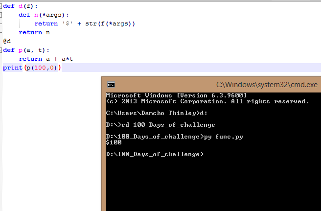 thinley_damcho's tweet photo. #function #within #function
#100DaysOfCode 
#tij_Tech
Day : 27 https://t.co/2qnHylpBg1