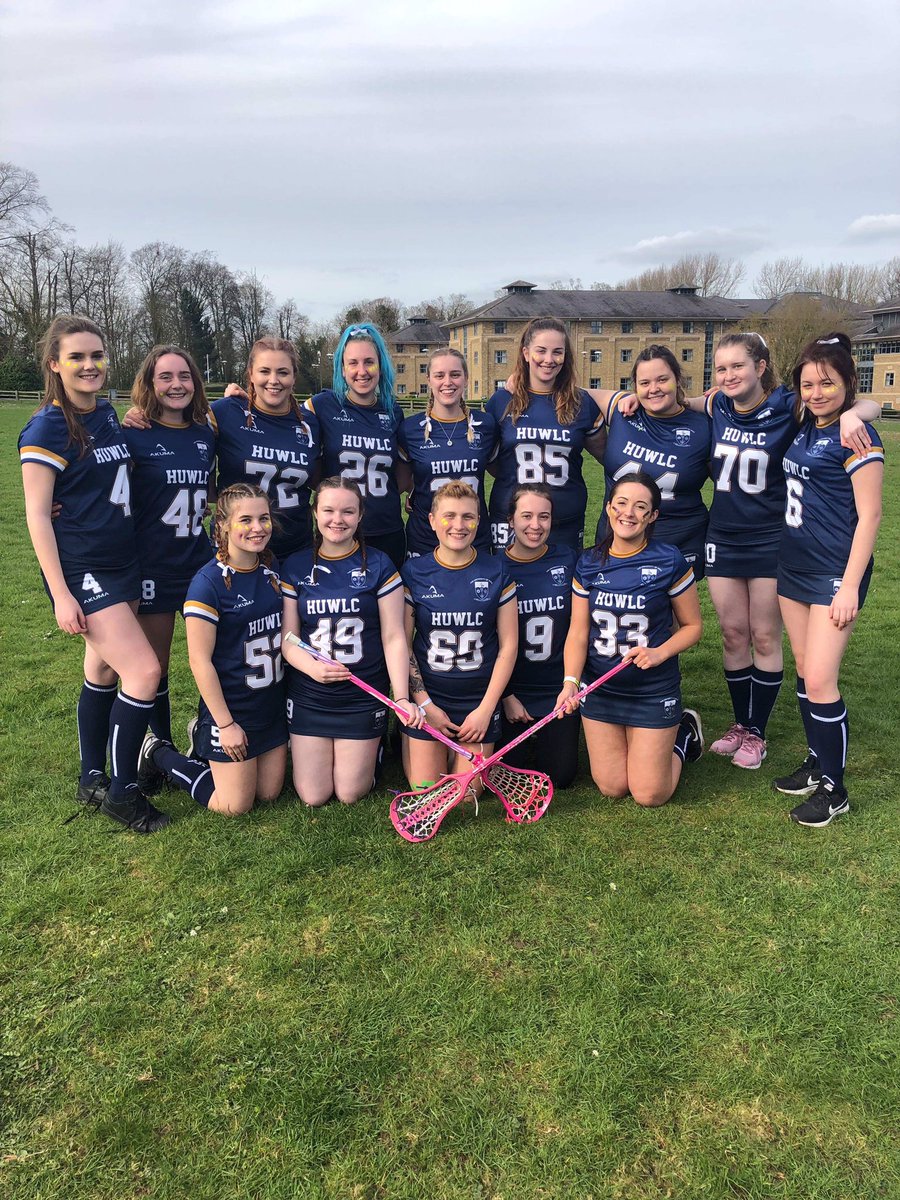 HullWomensLAX's tweet photo. Well done to the girls who played at Varsity yesterday, especially to the seconds team who played their first ever match!! you all played amazing and congrats to the first team who won their match 13-4!! until next year Lincoln! 💙💛💙 https://t.co/g9nuZa0OSO