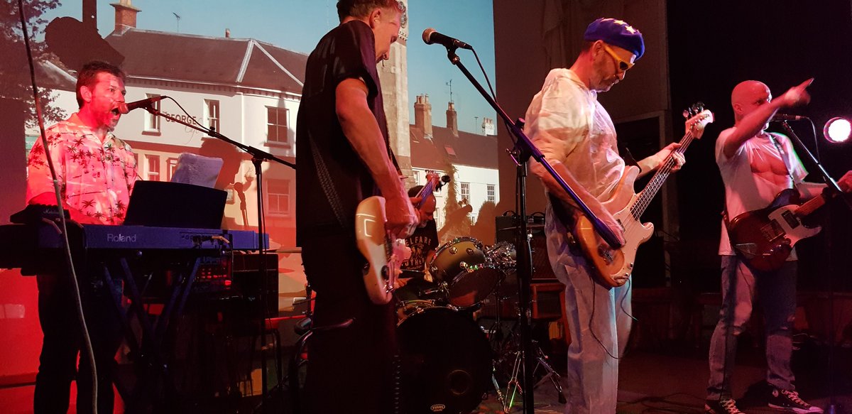 noscbs's tweet photo. A few pics from our Sad Dads' fundraising gig on Friday night, at The Club #NewnhamonSevern. Thank you to everyone who came along!
There's still time to pledge your support and buy community shares to #SaveTheGeorge. Visit: https://t.co/ClKwTMXZ8Q 
#communitycafe #Gloucestershire https://t.co/4x40lXhtQt