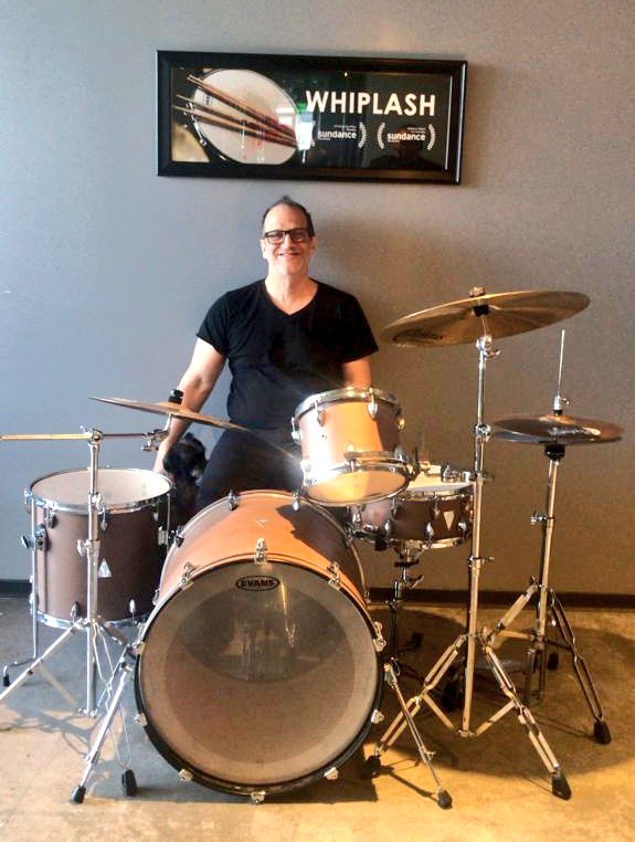 garymwalters's tweet photo. At the original Whiplash #drum kit in oir offices at #BoldFilms #DamienChazelle #MilesTeller #JKSimmons #movie #classic https://t.co/GPsh3rpqSX