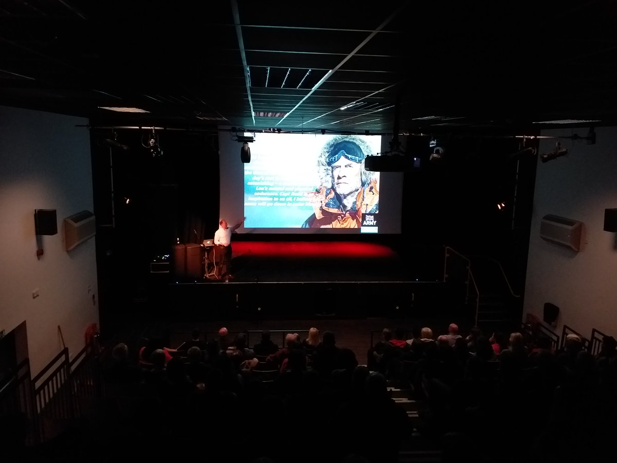 Brilliant evening with Louis Rudd MBE. His tales brought to life the challenges and adversity faced by venturing into the polar environment and opened up the world of polar exploration to the audience. @polarpilgrim <a href="/NeuaddOgwen/">Neuadd Ogwen</a> @visit_snowdonia #snowdonia #wales #northwales