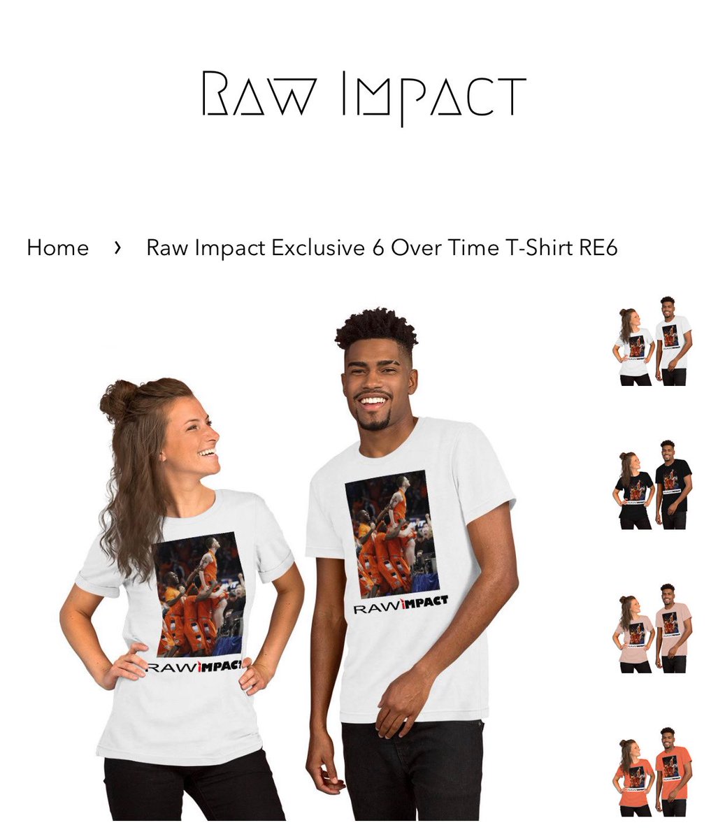 ED23HOOPS's tweet image. Make sure you pick up your Devo 6 OT shirt exclusively at ShopRawImpact.com #SupportTheMovement 💪🙏