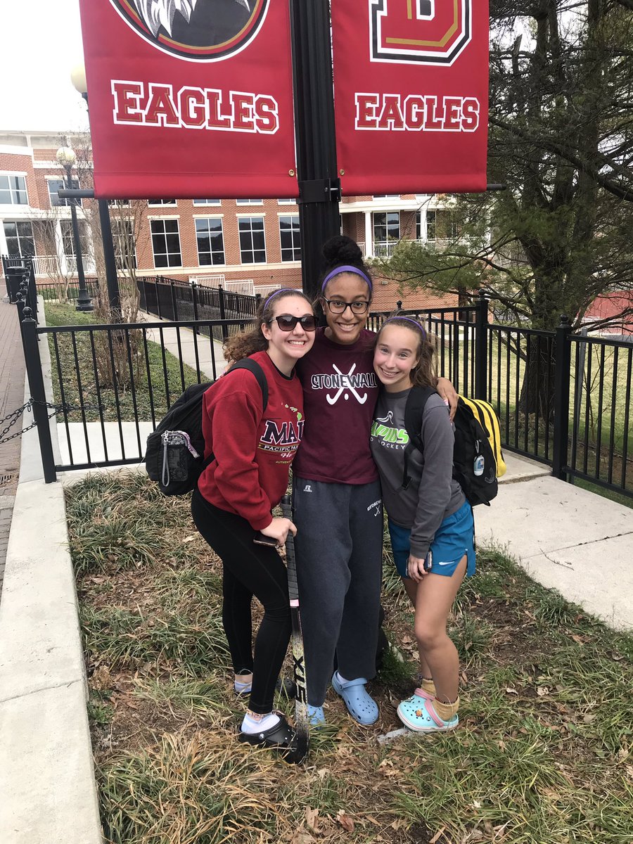 SJfieldhockey's tweet photo. Thank you @BridgewaterFH for having us at your clinic. We had a great time🏑 #GoEagles #GoRaiders https://t.co/nB0mz4OeBP