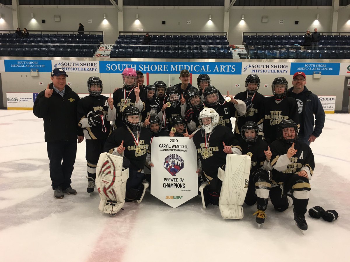 Peewee A Championship 
West Colchester (3) -
Western Valley (2)
Atom A Champions
West Colchester Cobras
<a href="/glwtourny/">GLW Tournament</a>