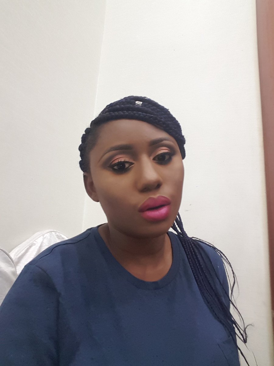 cutekimani's tweet photo. Wearing make-up is nice and all oh, but cleaning it when it's time to sleep is my problem... https://t.co/HzkdQVyGmW