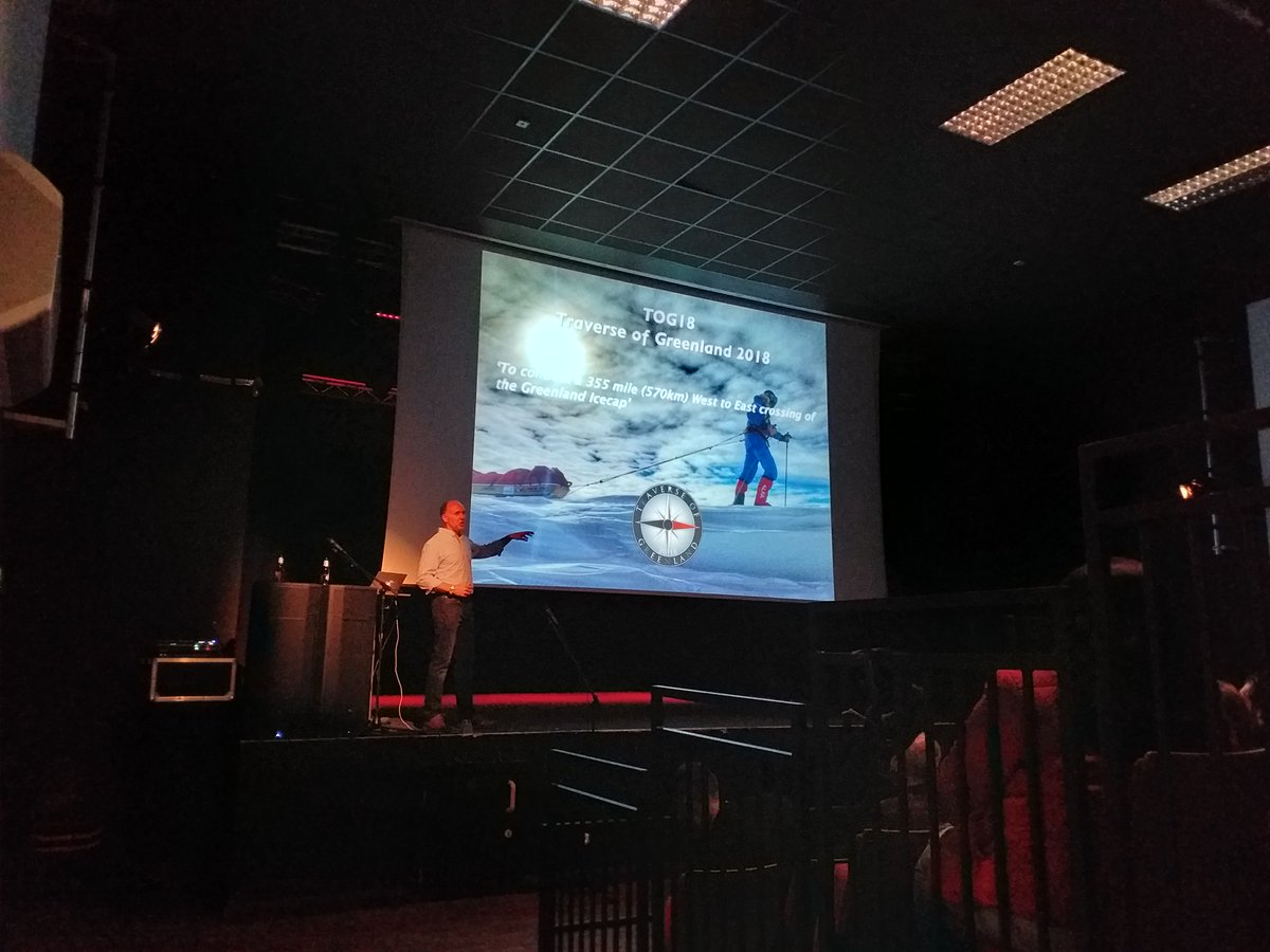 Noson wych gyda Louis Rudd MBE. Agorodd ei lluniau gwych ac hanesion manwl y byd unigryw hon a rhoid cipolwg ar yr hyn sydd ei angen i gynllunio, cymryd rhan a chyflawni heriau o'r fath. Bendigedig #yagym <a href="/NeuaddOgwen/">Neuadd Ogwen</a> #gwynedd #eira #rhew #pegwn #cymru