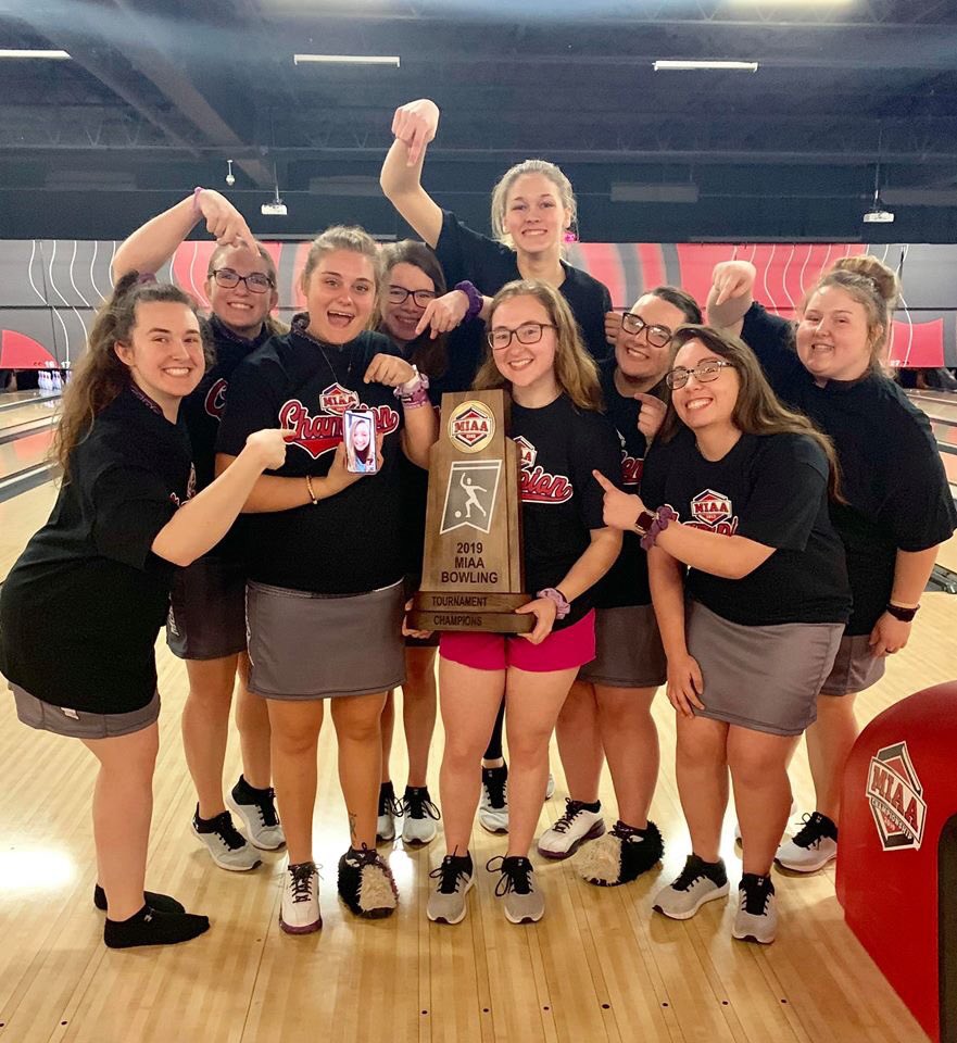 McKBowling's tweet photo. Back to Back MIAA Conference Champions! #JustKeepComing #NoExcuses https://t.co/ElcPSmsOWS
