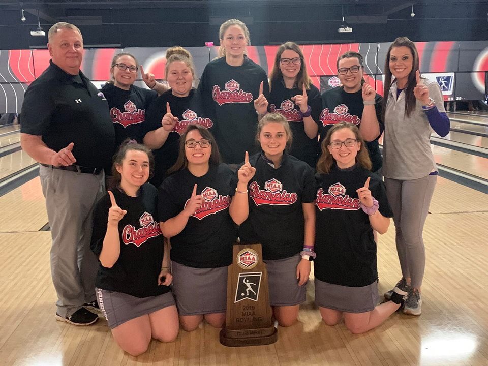 McKBowling's tweet photo. Back to Back MIAA Conference Champions! #JustKeepComing #NoExcuses https://t.co/ElcPSmsOWS