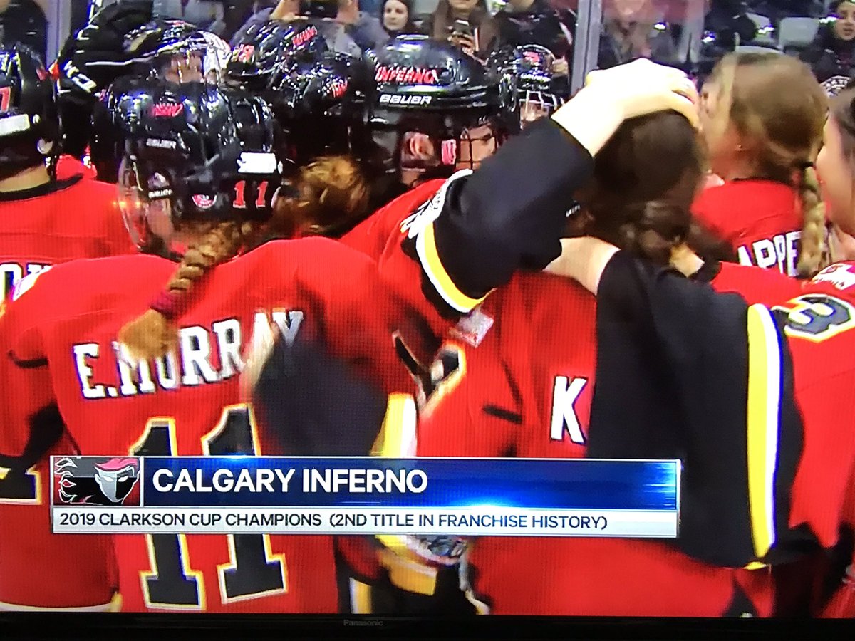 Congratulations to the @ClarksonCup Champion @InfernoCWHL!!!