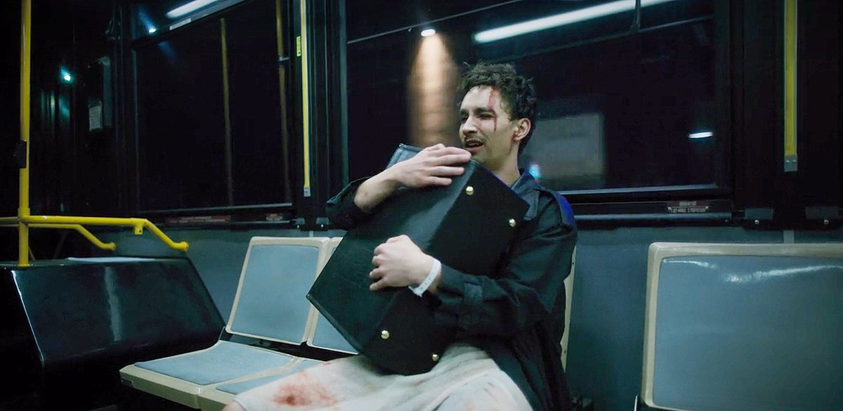 you get on the bus and this man in a towel smiles and winks at you... your third last saved meme is your reaction