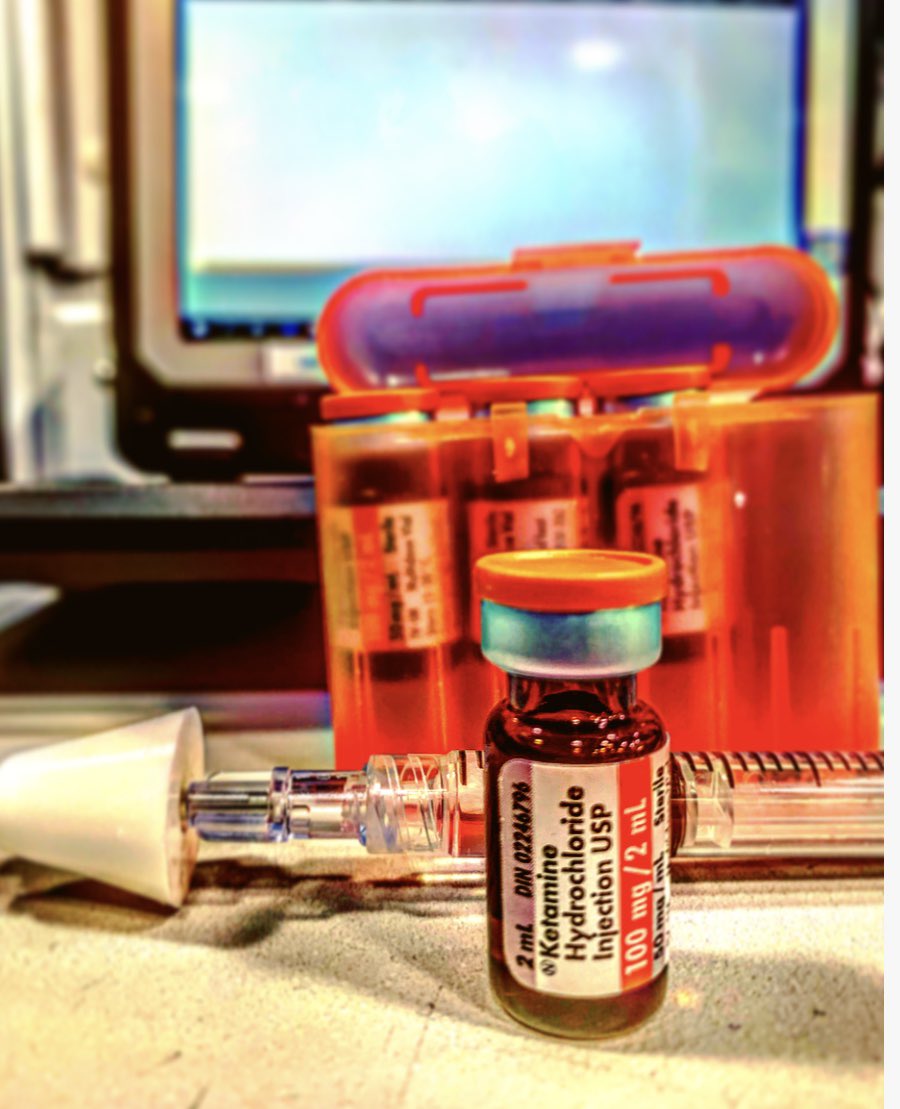 Introducing IN Ketamine <a href="/BC_EHS/">BC Emergency Health Services</a> has been an absolute game changer for PCPs in BC for pain management.

We have had it for a few months and I’ve already seen better patient care/outcomes who are in extreme pain. Can’t wait for the rollout to the rest of the province!