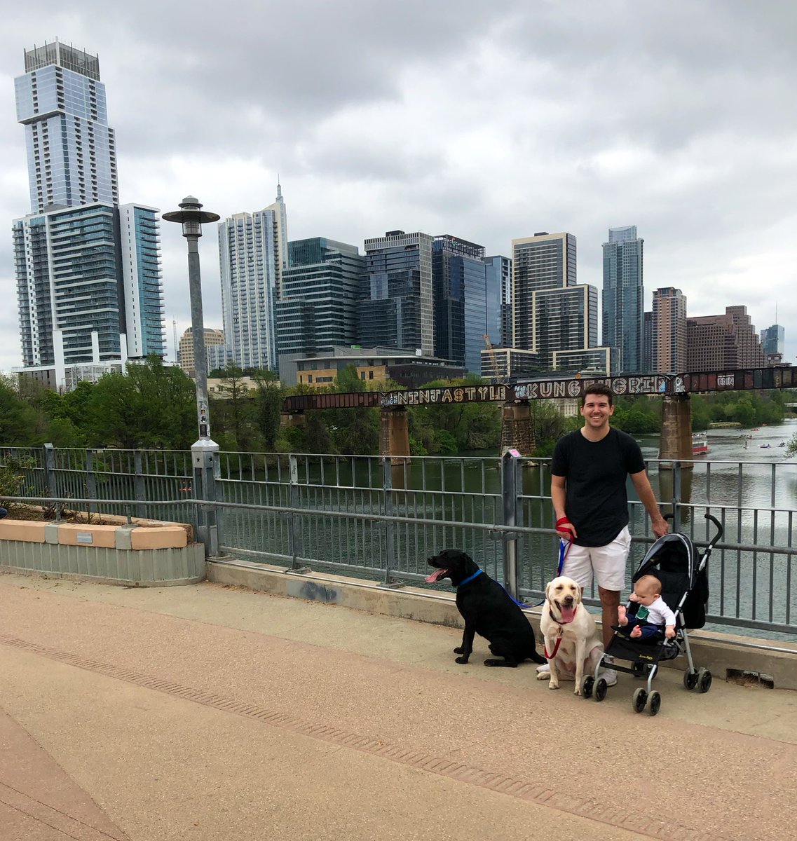 AVielock6's tweet photo. Exploring downtown with my favorite boys! ❤️ @Fvlock https://t.co/QLOdi2RtTK