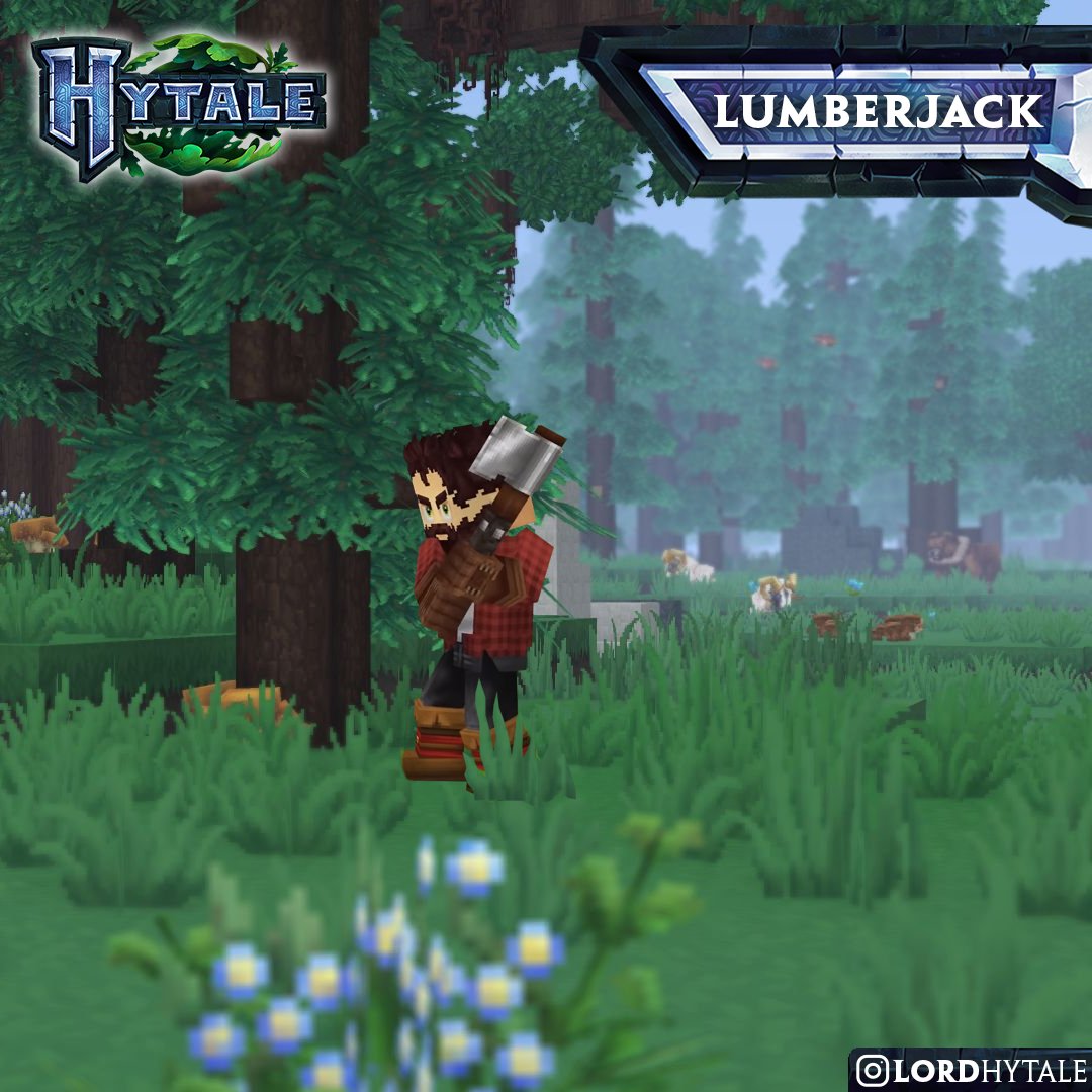 lordhytale's tweet photo. * Hytale Lumberjack * ๐ณ๐ง๐ป๐ฒ
One of Orbis' most important raw materials is wood.
#hytale #minecraft2 #hypixel #orbis #lordhytale #feran #scarak #kweebecs #trork #slothian #minecraft #minecraftforever #minecraftdaily #minecraftedits #gaming #rpg #crafting #lumberjack #wood https://t.co/8cFlWAvQVJ