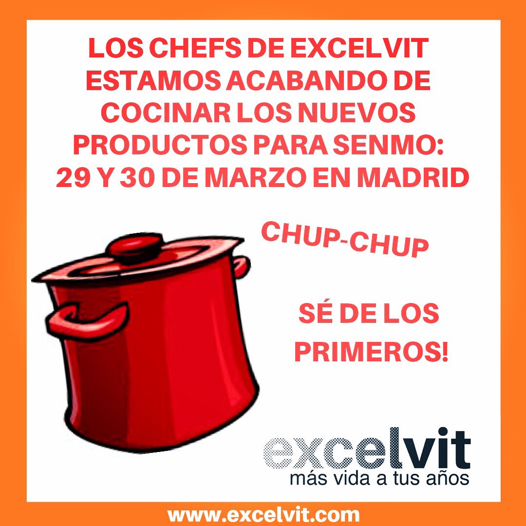 soniacaba7's tweet photo. El próximo 29 de marzo presentaremos los nuevos productos de la gama Excelvit en el congreso Senmo de Madrid. Sé de los primeros en beneficiarte de los precios de lanzamiento de Congreso! #complementoalimenticio #healthyaging #prevención #excelvit #health #salud #envejecimiento https://t.co/HhGrMoZCzO