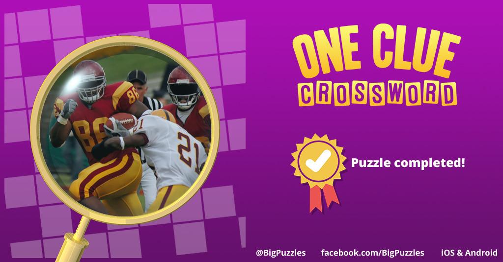 c_ward1992's tweet photo. I completed a puzzle in One Clue Crossword. Play now for free!
https://t.co/0k0GxZrd72 #OneClueCrossword https://t.co/KmZzG0e49Y