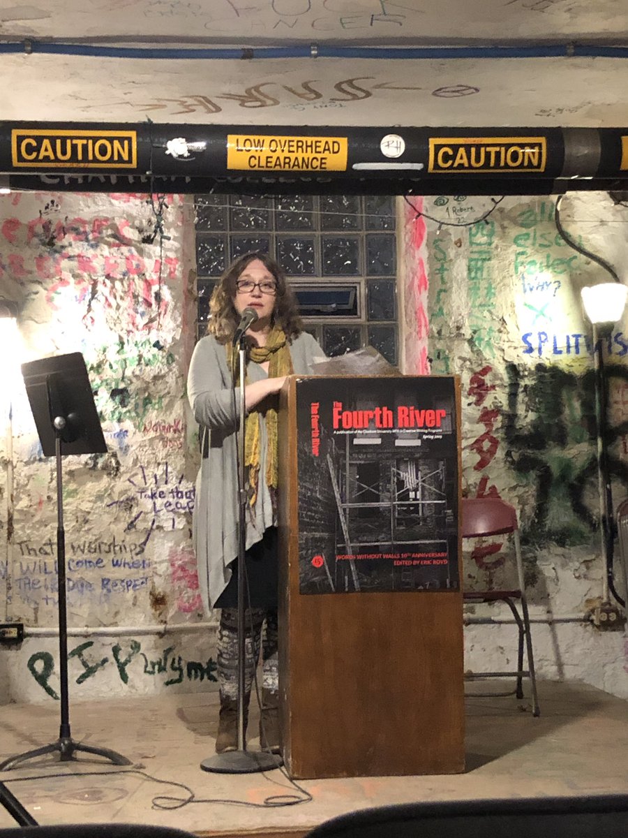 WWWChatham's tweet photo. Last week @thefourthriver launched issue 16 with a folio celebrating 10 years of Words Without Walls. Photo credits to @SheilaSquill. https://t.co/L4J5by6A7E