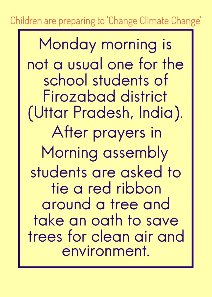 prabhatmisra's tweet photo. Today is #Monday, i.e., @GreenOathMonday. Be the part of #OathForNature &amp; become a #VoiceForNature for #BetterFuture. Please, #OrganiseGreenOath at your place. #ActOnClimate &amp; #ChangeClimateChange. https://t.co/ltZXomAFoz