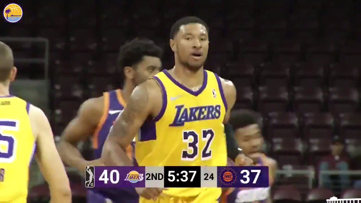 Ending the year strong!
@Tru_Harp32 put up a team-high 20 points, 6 rebounds and 2 assists in the season finale at Arizona. https://on.nba.com/2UUT0FNΒ