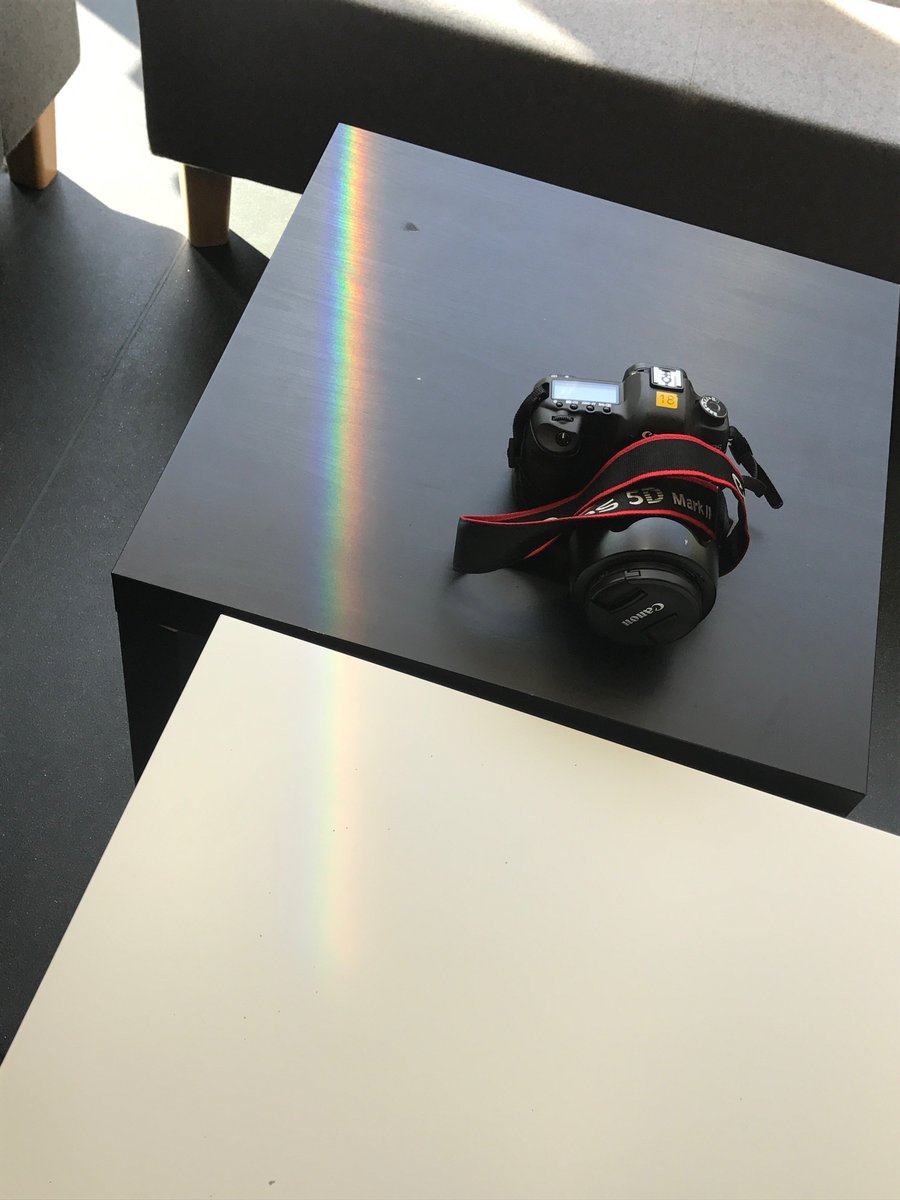 Digital84002338's tweet photo. Media Loan Shop camera and a cute rainbow, the best combination to create beautiful art.
#DigitalMedia #CoventryUniversity #EnjoyTheStudentExperience #ChooseCUDigitalMedia #Coventry #CultureCity https://t.co/TR4Md3a9Ps