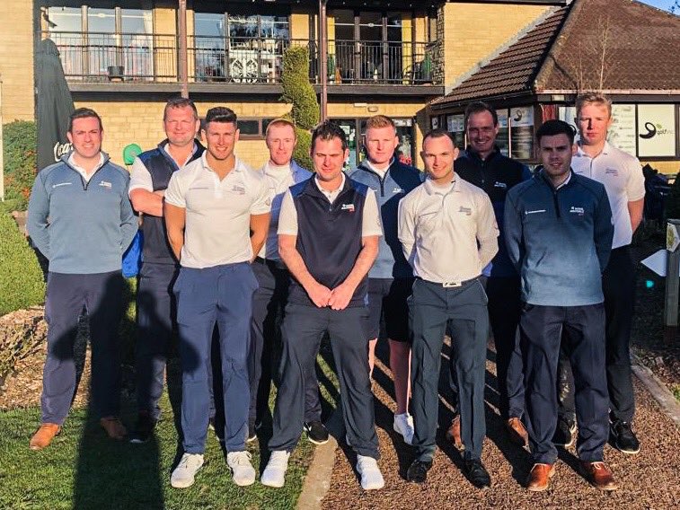 golf_raf's tweet photo. RESULT - After winning the morning foursomes 4-1 the RAF Men unfortunately weren’t able to maintain the momentum after lunch losing the afternoon singles 8-2 meaning the overall match result was 9-6 to @Glosgolf. The players should however be very proud of their performance today https://t.co/qMZz6NkUHO