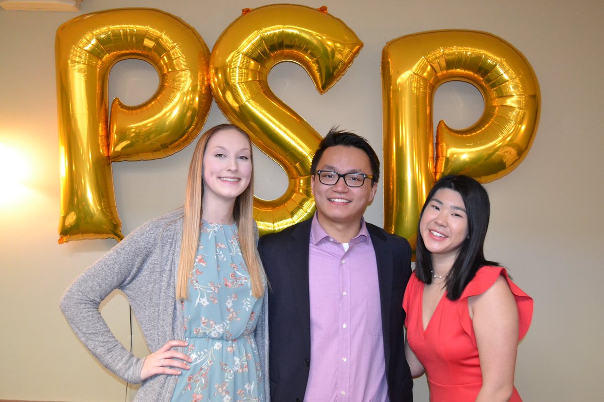 PSPBetaSigma's tweet image. An evening of fun, food, and Founder&apos;s Day! Steven won the Colin Dolehanty Tripod Scholarship and Lauren Lee won the Chapter Service Key. We are proud of our alumni co-chairs Isheeta and Kelsey for planning this spectacular event.