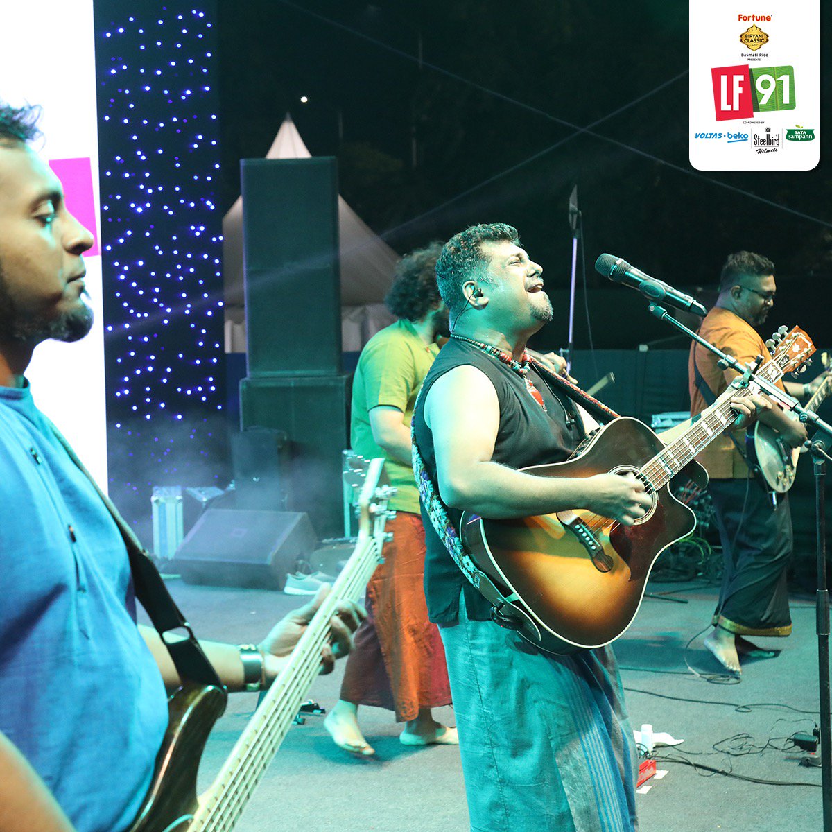LF91India's tweet photo. Thank you #DelhiNCR for making Fortune Biryani Classic Basmati Rice presents LF91 - A Heritage Food Festival, co-powered by Voltas Beko, Steelbird Helmets and Tata Sampann a great success.

@LivingFoodz @ZEE5India @VoltasBeko @trdp @BhadouriaPankaj @RITVIZ #LF91 #TataSampann https://t.co/CdKMRPispC