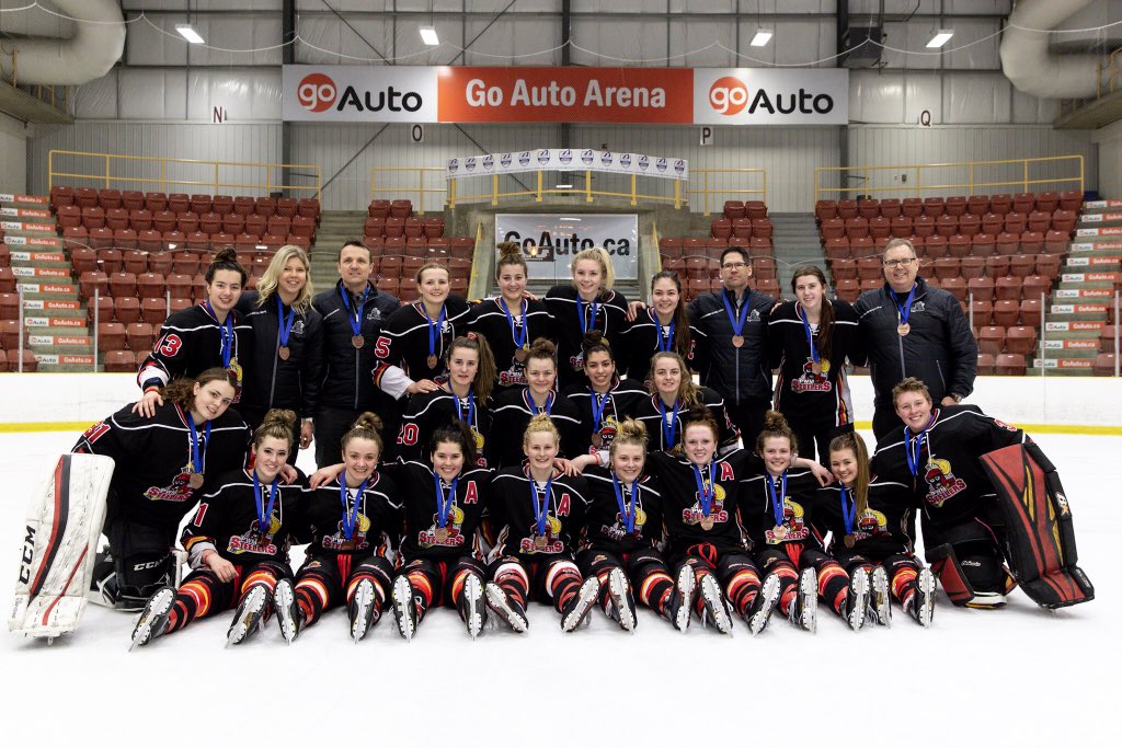 twopointphoto's tweet photo. The Steelers withstand the third period pressure from the Chiefs to claim the bronze medal.

Midget AAA Female Provincials
Bronze Medal Game 🥉 
—————
@rdsfaaachiefs - 1
@LloydSteelers - 2

Final

#HAProvincials #ATBProvincials https://t.co/vfWlt3fqgu
