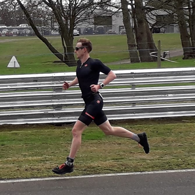 Feet didn't touch the ground once...