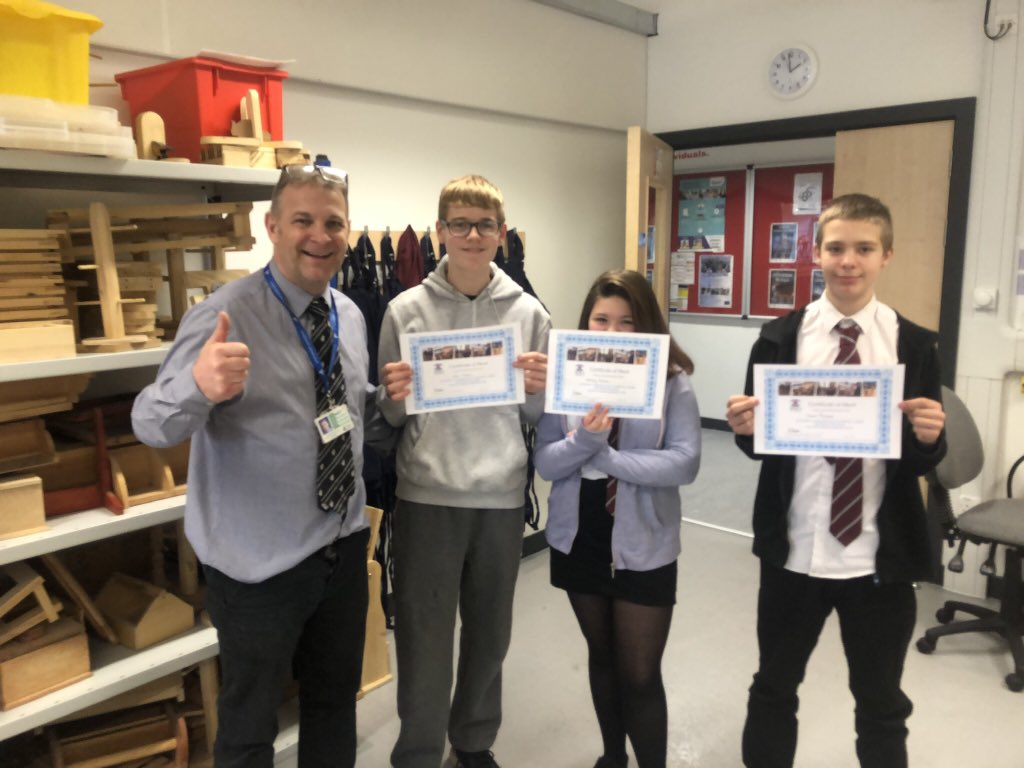 FATech_Ed's tweet image. Well done to David, Jack and Bethany for achieving their Bronze achievement certificate in Practical Craft wood turning!! #FORbeingthebestyoucan