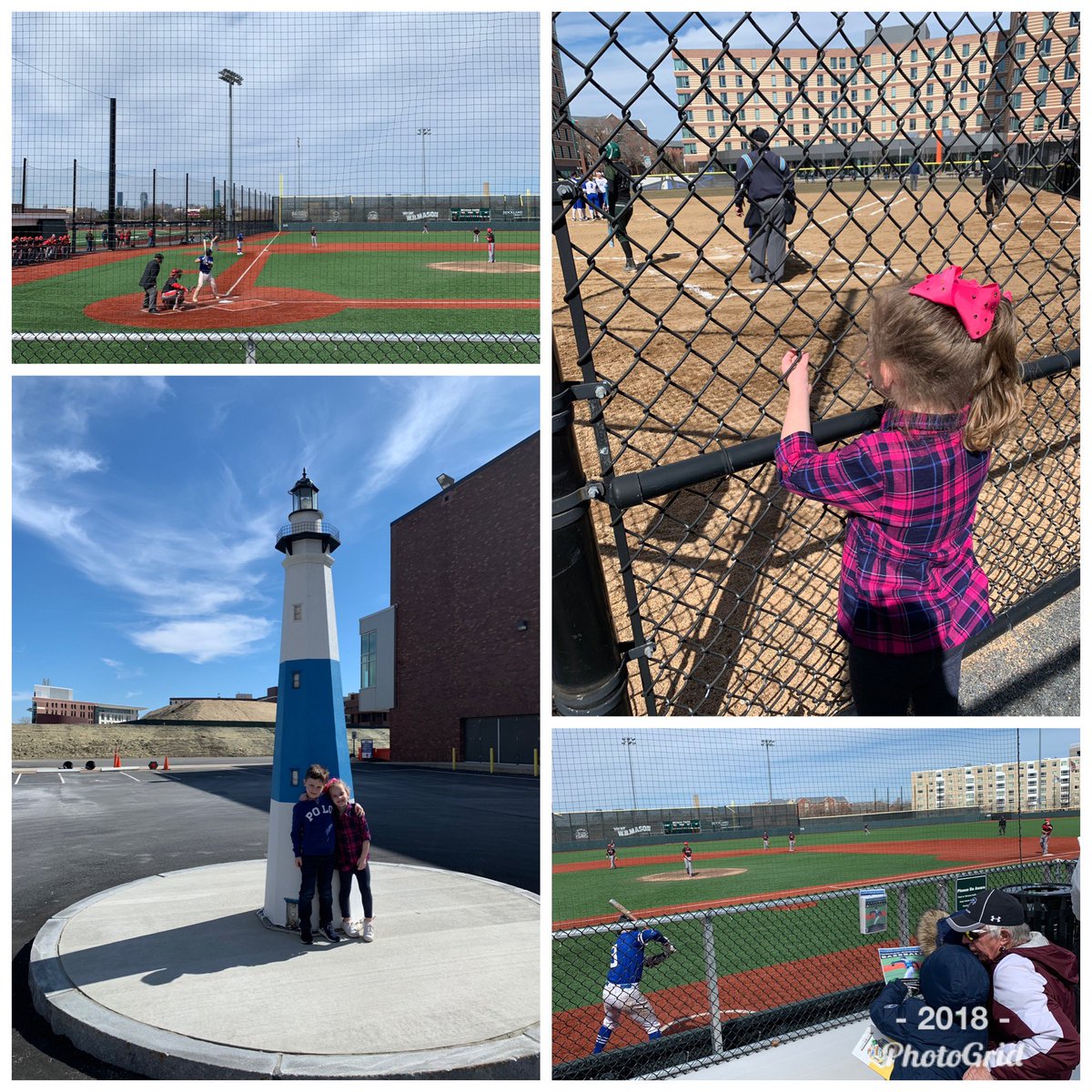 SBaronDollar's tweet photo. In the midst of March Madness we made it out to watch @BeaconsBaseball and @BeaconSB! #isithalftimeyet #whereisGiGi https://t.co/34hooHfoXu