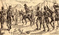 24 marzo 1811.- En #Monclova los Caudillos Insurgentes prisioneros, encabezados por Hidalgo y Allende, reciben la visita del Teniente Coronel Manuel Salcedo, Gobernador de la Provincia de Tejas