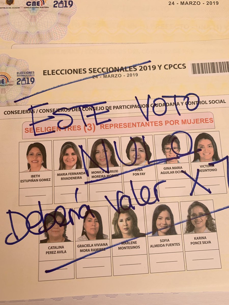 AlexandraMalo's tweet photo. #ElMejorNulo #YoVotoNulo https://t.co/vAL59CLVRP