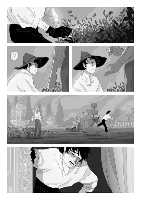 I swear one day i'll take the time to draw the entire story of The Young Gardener. 