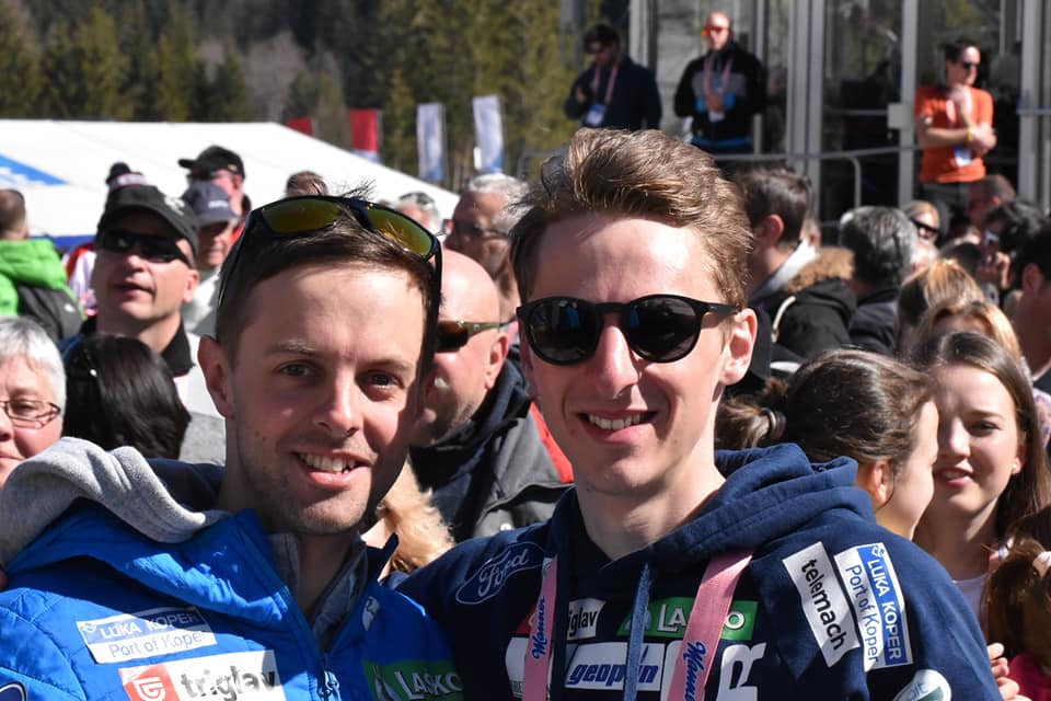HvalaJaka's tweet photo. A couple of moments from this year's Planica! Nice jumps, my wonderful fans and bidding farewell to my freinds Robert Kranjec&amp;Tomaž Naglič! 🇸🇮 Foto: Bruno Sotenšek https://t.co/xHzt2BJILm